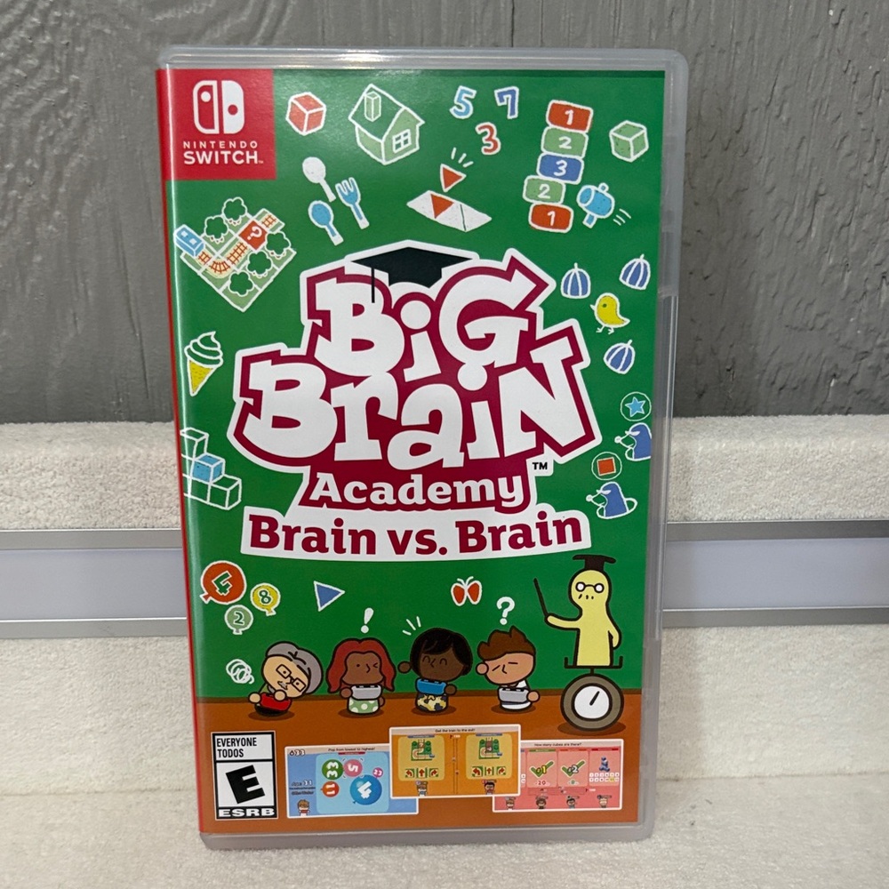 Nintendo Big Brain Academy: Brain vs. Brain - Red and Green